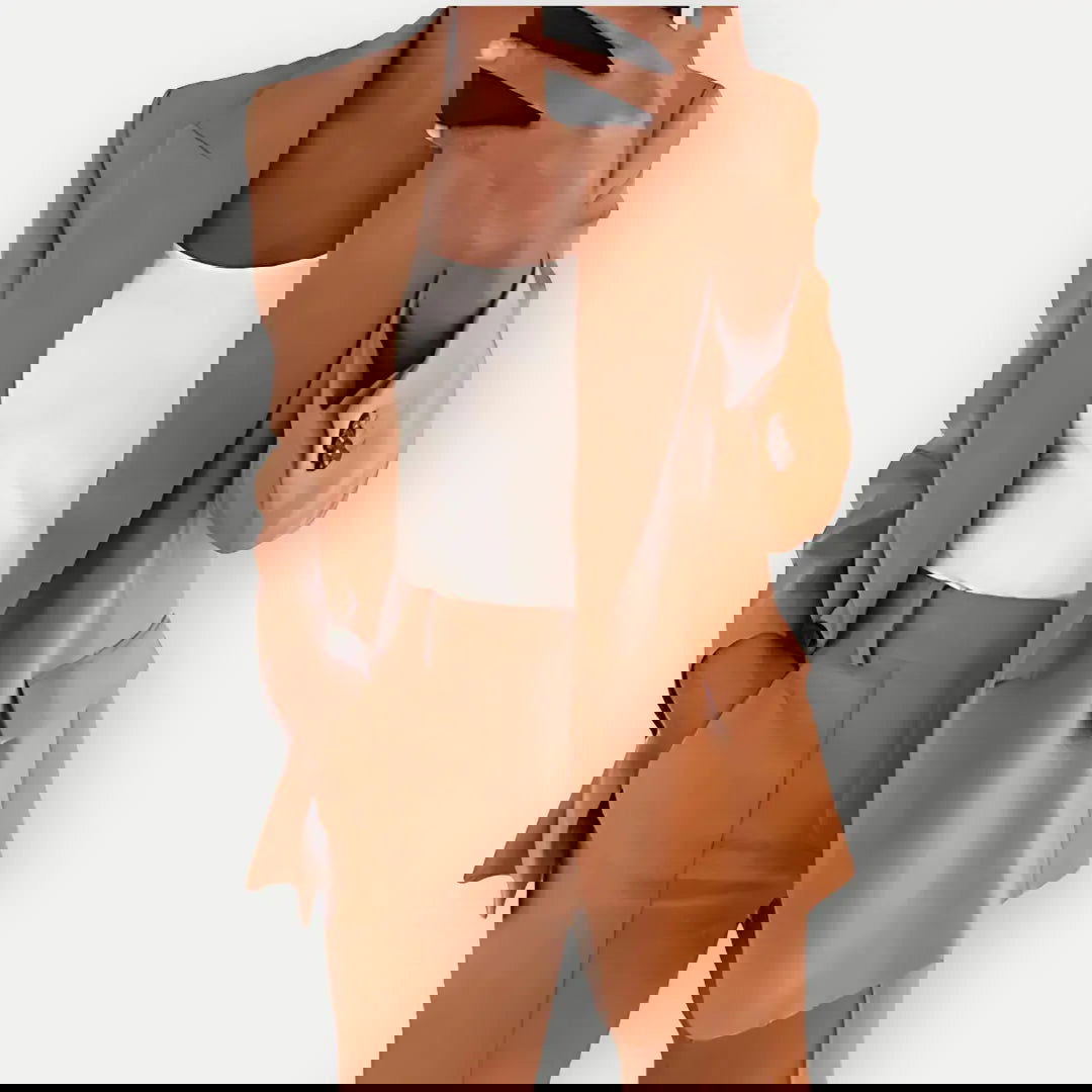 Women's Blazer and Trouser Set – Tailored Suit for Office and Events