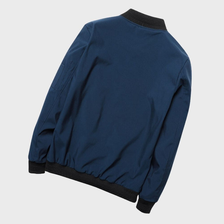 Men's All-Season Bomber Jacket – Lightweight, Breathable Everyday Outerwear