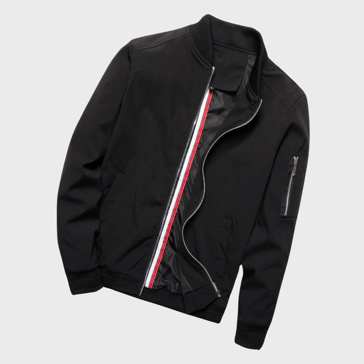 Men's All-Season Bomber Jacket – Lightweight, Breathable Everyday Outerwear