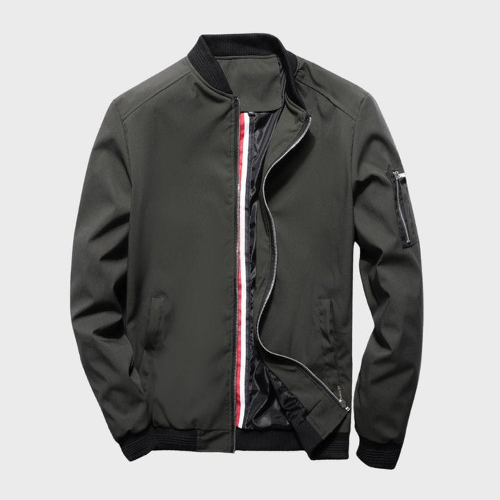 Men's All-Season Bomber Jacket – Lightweight, Breathable Everyday Outerwear